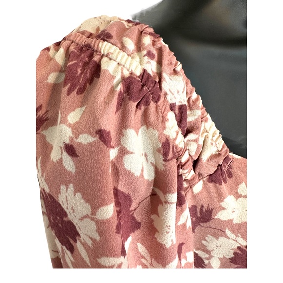 LUSH Pink Floral Midi Dress Size S - Picture 5 of 10